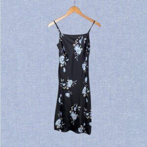 NWOT White House Black Market Floral Midi Slip Dress Size XSP